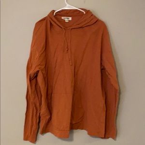 Goodthreads orange pullover hoodie